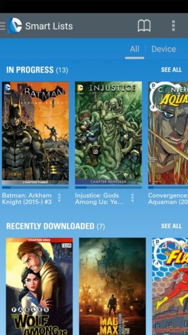 DC Comics für Android