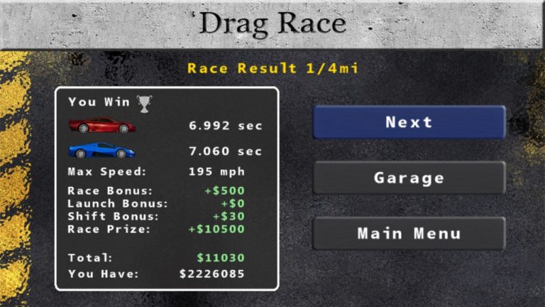 Drag Race Online для Windows