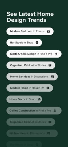 Houzz – Home Design & Remodel cho iOS