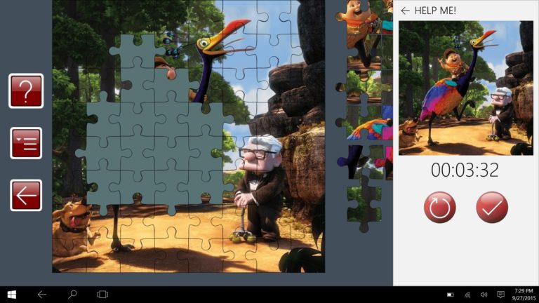 Windows 版 Jigsaw Puzzle Game