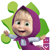 Android 用 Masha and the Bear: Puzzles for Kids