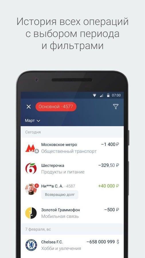 Мобильное приложение Альфа-Банк