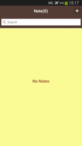 Notes pour Android