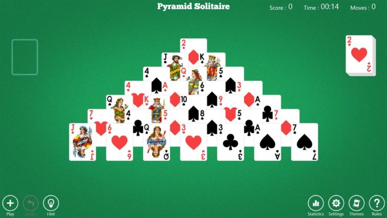Windows için Pyramid Solitaire