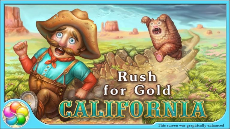 Rush for gold California لنظام Windows