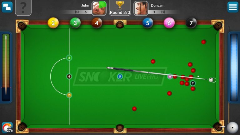 Snooker Live Pro для Android — скриншот 3
