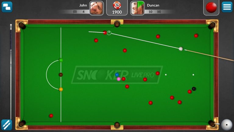 Android için Snooker Live Pro: oyun