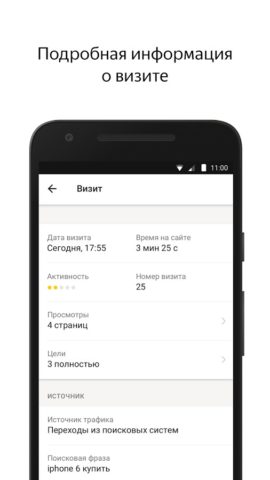 Yandex.Metrica สำหรับ Android