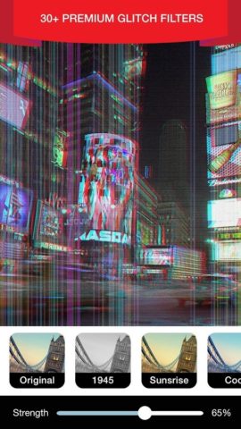 Glitch Video Effect لنظام Android