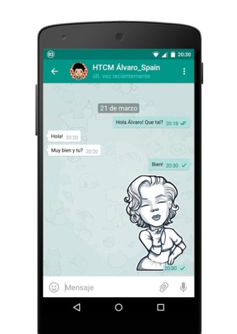 Plus Messenger для Android — скриншот 2
