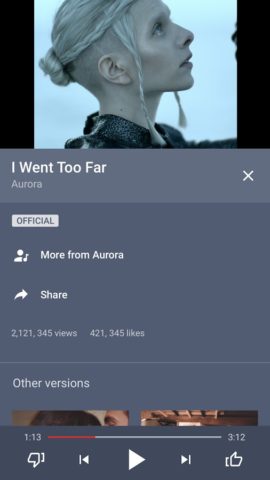YouTube Music na Android