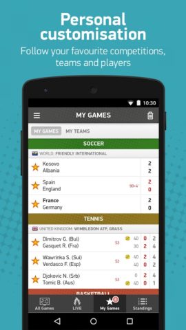 FlashScore for Android