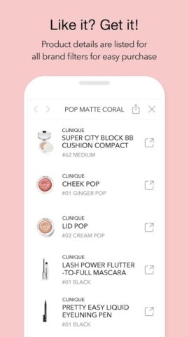 LOOKS pour Android