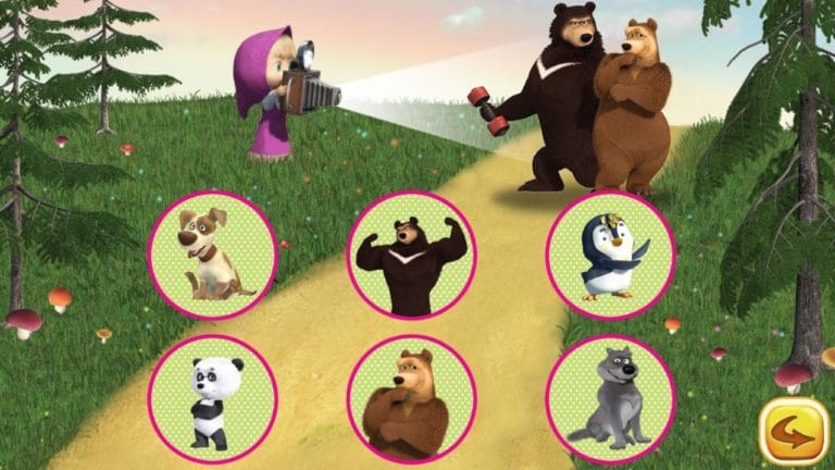 Маша и Медведь: игры для Android