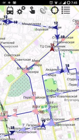 Транспорт Екатеринбурга для Android