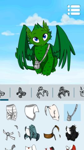 Créateur d’avatar : Dragons pour Android