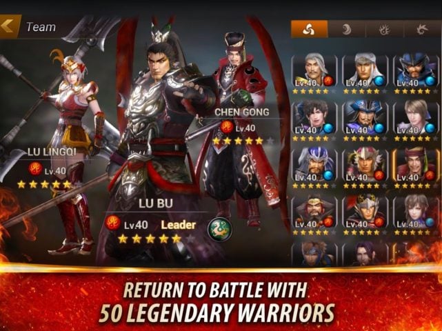 Dynasty Warriors Unleashed لنظام Android