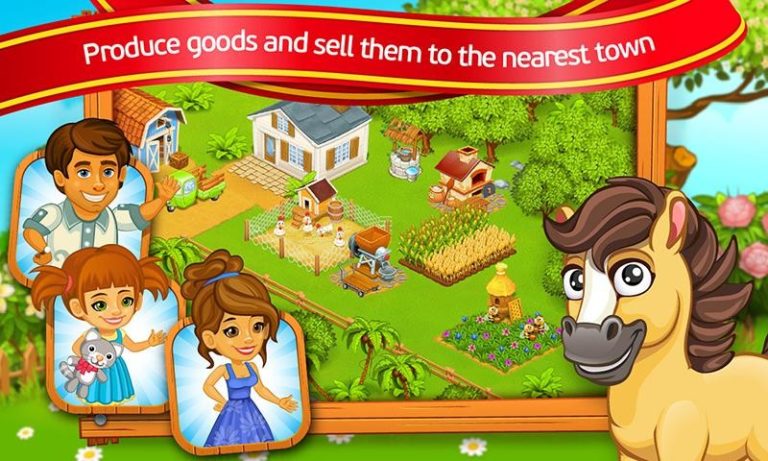 Farm Town: Cartoon Story per Android