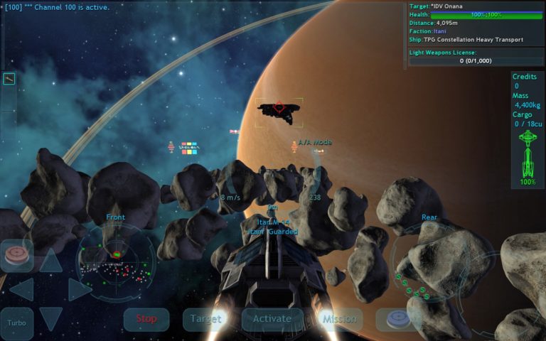 Vendetta Online (3D Space MMO) สำหรับ Android