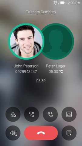 Android için ASUS Calling Screen