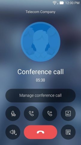 Android için ASUS Calling Screen