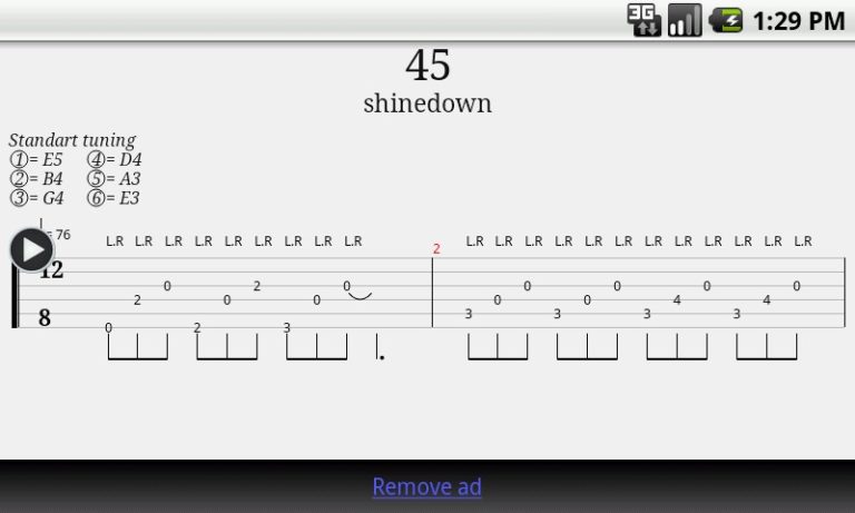 Guitar Tab screenshot 2