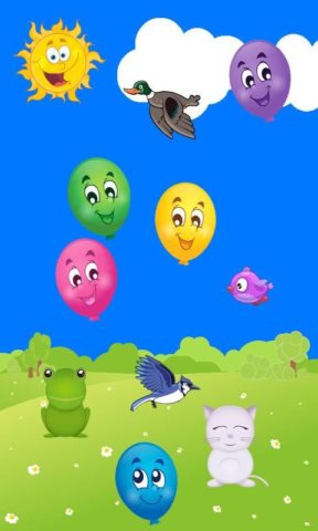 Baby Touch Balloon Pop Game pour Android