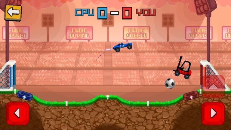 Pixel Cars Soccer untuk Android