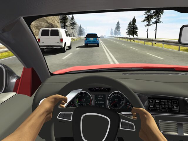 Racing in Car untuk iOS