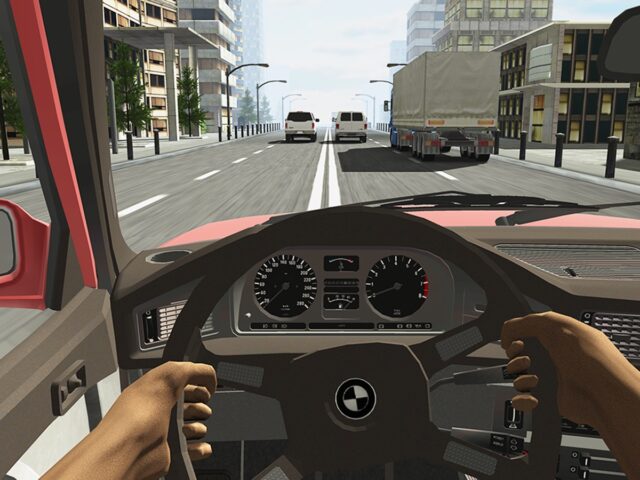 Racing in Car لنظام iOS