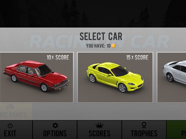 Racing in Car untuk iOS