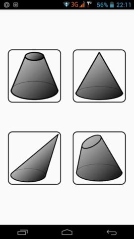 Flat pattern cone calculator for Android