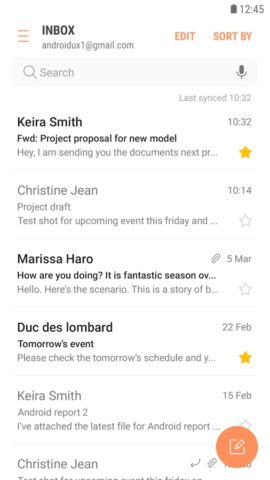 Samsung Email для Android