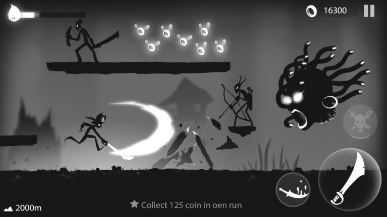 Stickman Run Shadow Adventure per Android