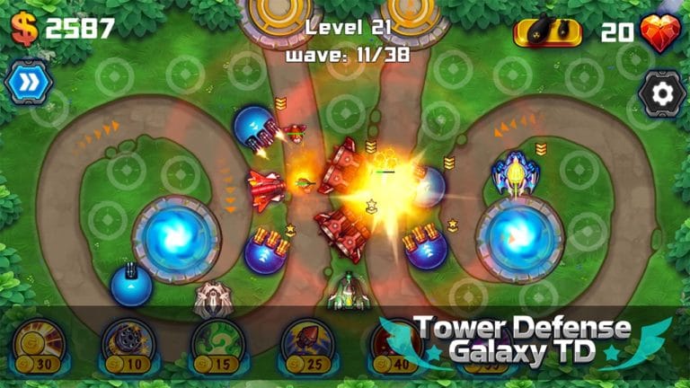 Tower Defense: Galaxy TD para Android