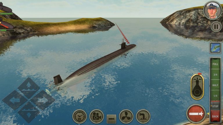 Вражеские воды битва подводной лодки и корабля для Android