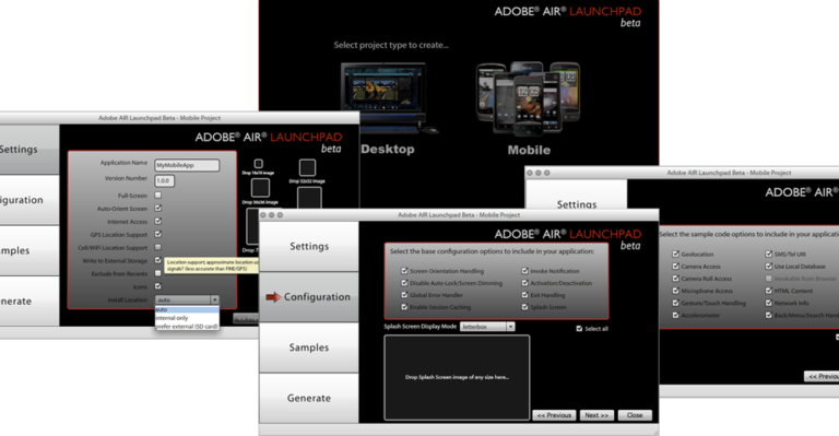 download the new Adobe AIR 50.2.3.5