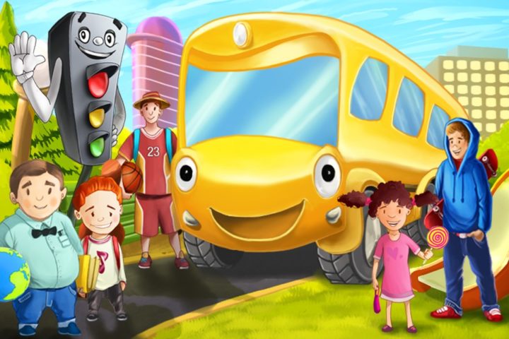 Автобус: игры для детей 4+ лет для Android