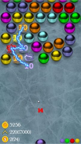 Magnetic balls puzzle game untuk iOS