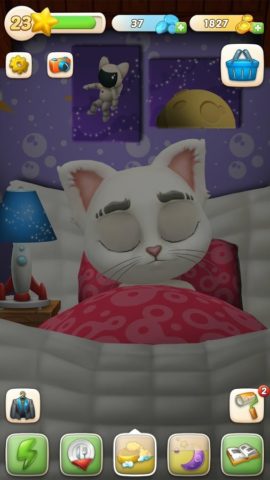 Android 用 話す猫 オスカー: バーチャルペット