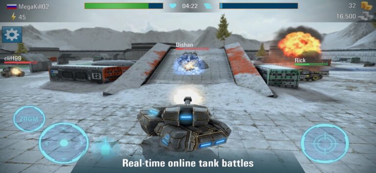Iron Tanks: 3D Tank Shooter untuk iOS