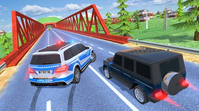 Android için Offroad Police Car DE