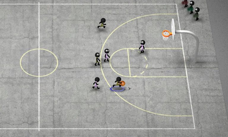Stickman Basketball per Android