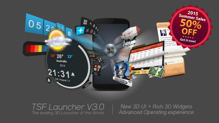 TSF Launcher para Android
