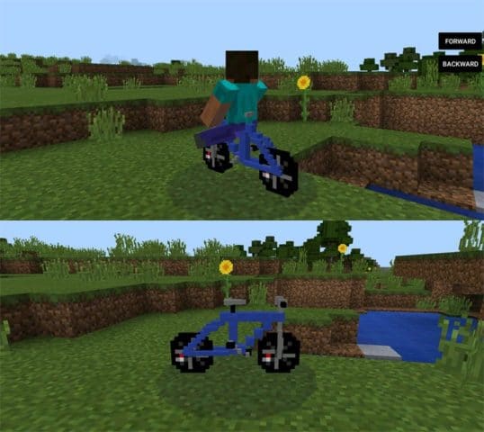 Transport mod for Minecraft for Android