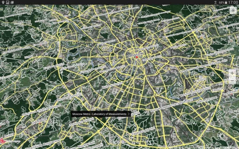 Wikimapia Maps voor Android