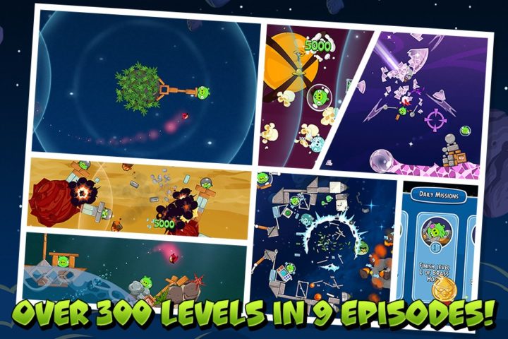Angry Birds Space لنظام Android