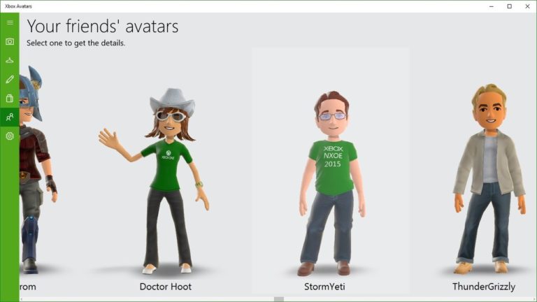 Аватары Xbox для Windows