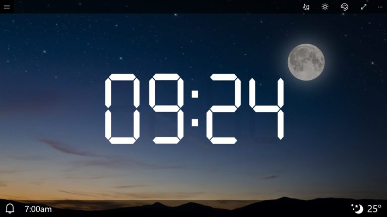 Windows için Alarm Clock HD