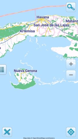 Map of Cuba offline for Android